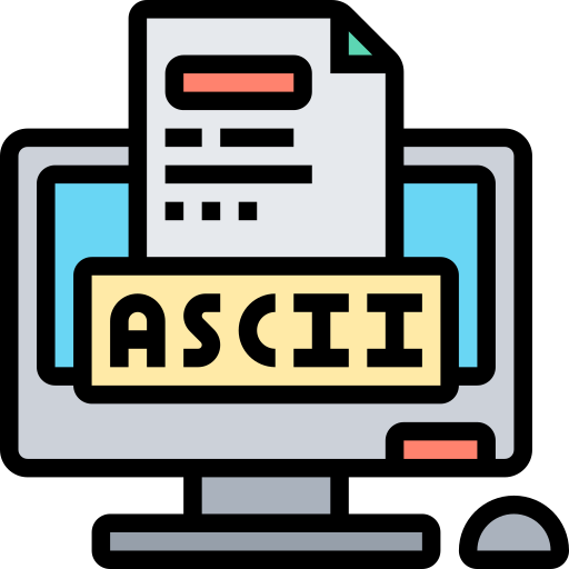 ASCII art generator icon
